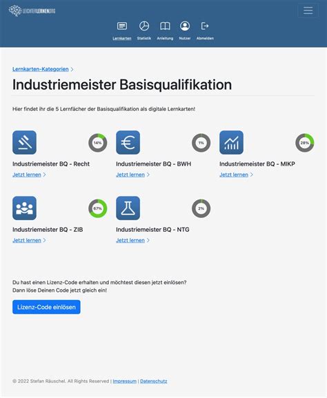 Digitale Lernkarten Industriemeister Bq Effizienter Lernen In Mikp