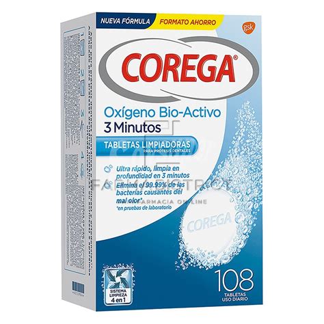 Comprar Corega Oxigeno Bio Activo Pastillas Farmacias Carrascosa