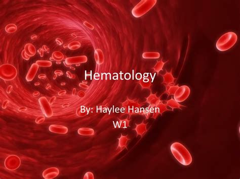 Ppt Hematology Powerpoint Presentation Free Download Id 2122028