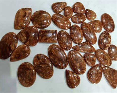 Brown Polished African Opal Stone For Jewellery At Rs 90carat In Jaipur