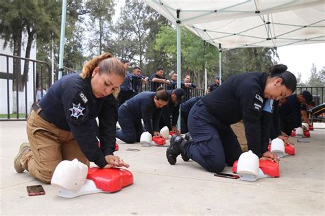 Se Capacita La Ssp En Primeros Auxilios Y Atenci N A Urgencias