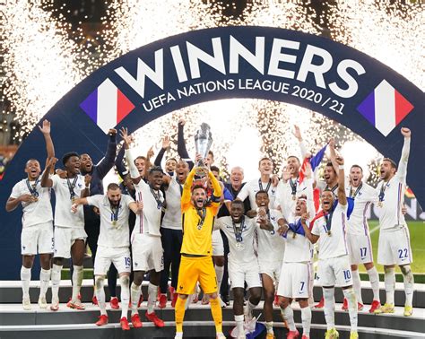 Football léquipe de France remporte la Ligue des Nations