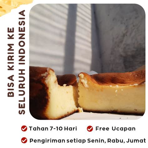 Jual Burnt Cheesecake Basque Cheesecake Gift Hampers Free