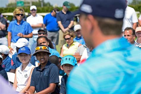 Photos From Jordan S Golf Clinic At First Tee Classic