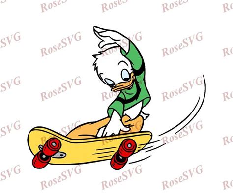 Louie Ducktales SVG 6, svg, dxf, Cricut, Silhouette Cut File, Instant Download | Silhouette ...