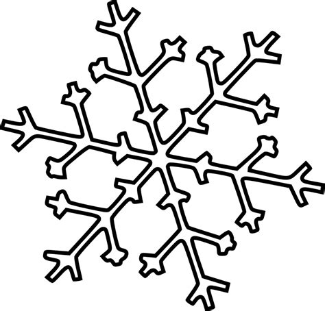 Snowflake Colouring Pages - In The Playroom