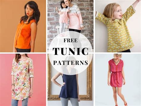 33+ Designs Tunic Top Patterns Free - JoodShammi