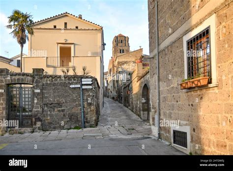 The Medieval Village Of Caserta Vecchia Italy Stock Photo Alamy