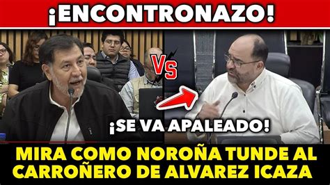 SE TERMIN0 NOROÑA HACE PINOLE EN SEGUNDOS A ALVAREZ ICAZA Y LE QUITA