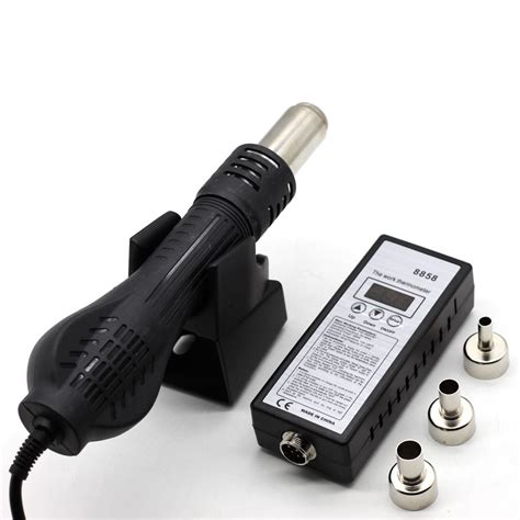 Smd Bga Rework Solder Station Hot Air Blower Heat Gun With W Temperature Adjustable