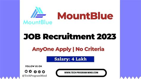 Mountblue Recruitment Mountblue Off Campus Drive