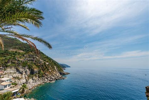 Coastline And Sea Of The Cinque Terre Liguria Italy Vernazza Village