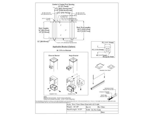 Full Glass Panel Residential Sectional Details Dwg 1 Thousands Of Free Autocad Drawings