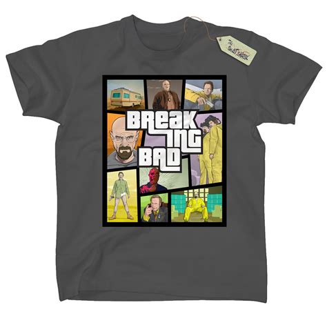 Breaking Bad GTA style t-shirt design on Behance