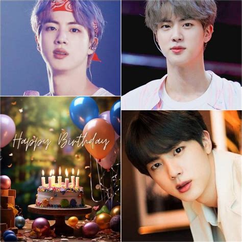 Bts Community Posts Happy Birthday To Wwh Jin 🎂💐💜 Wishing You The Most Joyous Birthday Stay