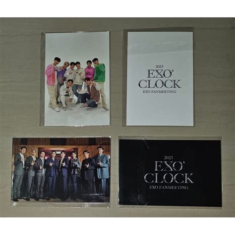 Jual Exo Exo Clock Fanmeeting Pc Venue Shopee Indonesia