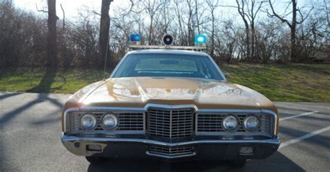 Cop Drives Classic Cop Car 1972 Ford Galaxie 500 The Truth About Cars