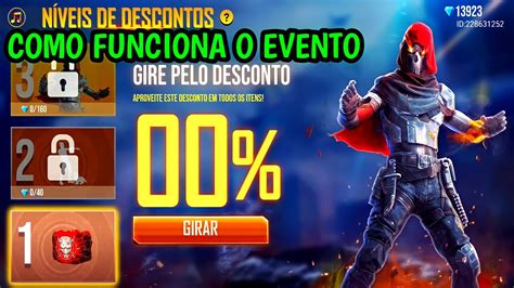 Novo Evento N Veis De Desconto Free Fire Gastando Diamantes Como