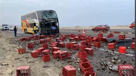 Áncash Accidente En La Carretera Panamericana Norte Deja Un Muerto Y