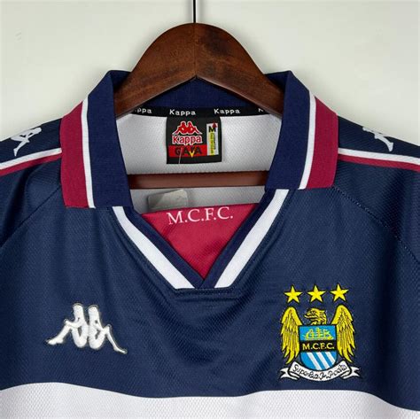 Camiseta Retro Manchester City Segunda Equipacion Mc S