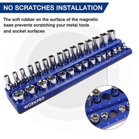 Magnetic Socket Organizer Set Workpro® Tools