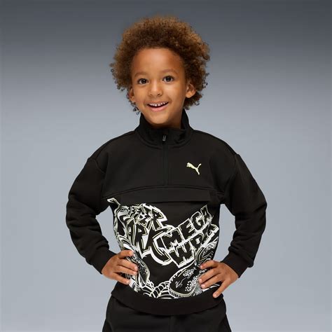 Sudadera Con Cremallera Puma X Hot Wheels Para Ni Os Puma