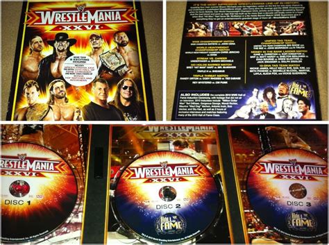 Wwe Wrestlemania 26 Collector S Edition DVD Region 1 US Import