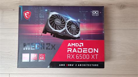 Msi Radeon Rx 6500 Xt Mech 2x 4g Oc Hardverapró