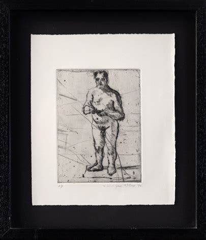 Nude Self Portrait By William Kentridge On Artnet