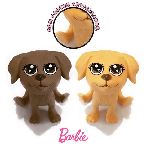 Boneco Mini Pet Barbie Casinha Articulado Brinquedo Infantil Shopee