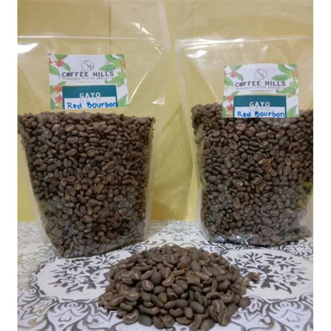 Jual Biji Kopi Arabica Aceh Gayo Red Bourbon Grade 1 Shopee Indonesia