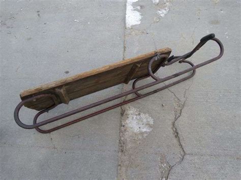 Iron runner sled. 48" - AAA Auction and Realty