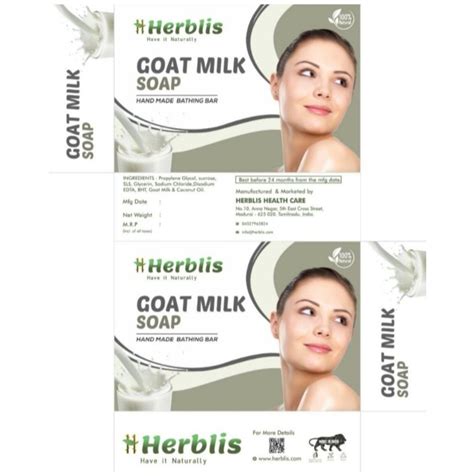 Herblis Goat Milk Soap Packaging Size G At Rs Piece In Madurai