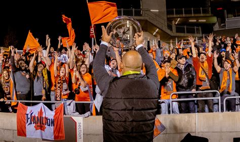 Sights And Sounds Forge Fc Lift The North Star Shield In Ottawa Forge Fc