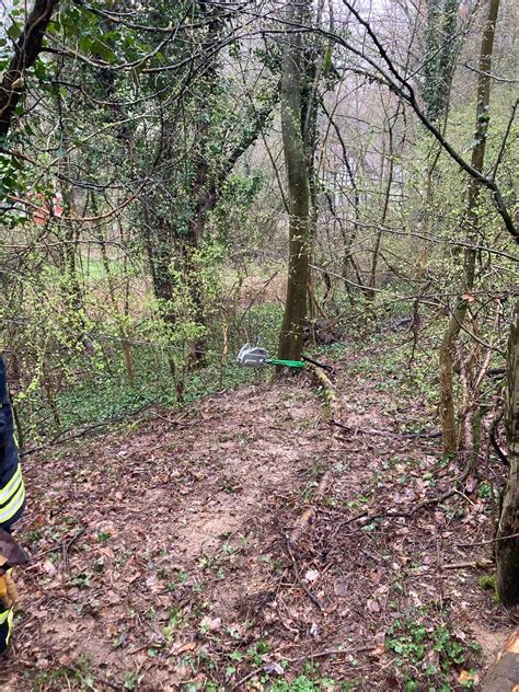 Baum Droht Auf Haus Zu St Rzen Feuerwehr Der Stadt Butzbach