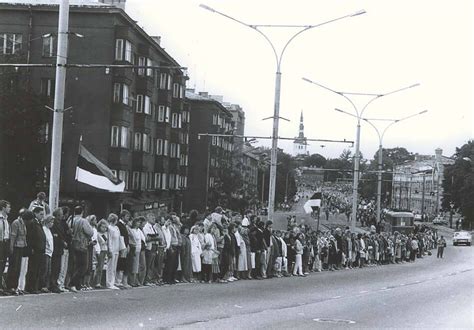 The Baltic Way The Longest Unbroken Human Chain In History