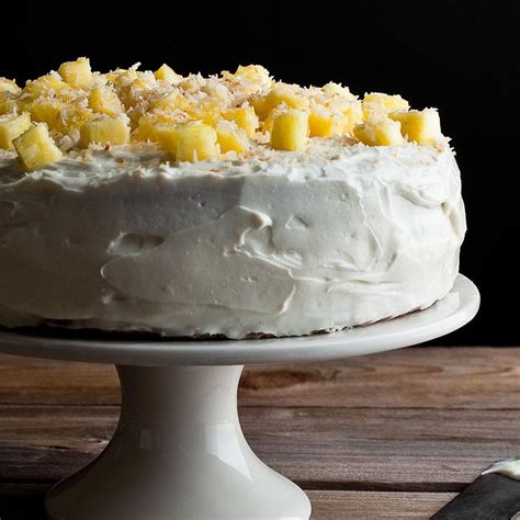 Pineapple-Coconut Layer Cake Recipe - EatingWell