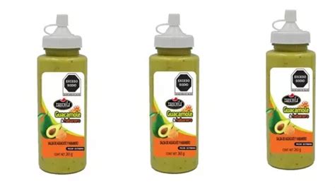 Salsa Zaaschila Guacamole Habanero Cremosa Aguacate Pack Mercadolibre