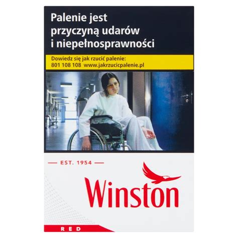 Winston Red Papierosy 20 sztuk Torimpex Toruń