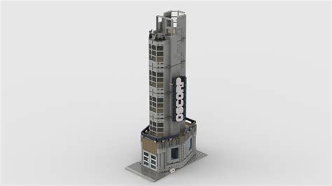 The Base Design Of My Oscorp Tower What Ya Think Of Course Still A