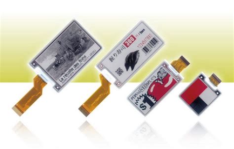 Small Color E Paper Displays Integrate Controller For Reduced Cost