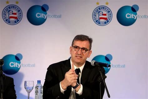 Ceo Do Grupo City Ferran Soriano Comparece A Jogo Do Bahia Na Fonte