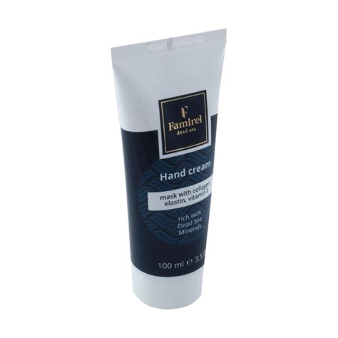 Крем-маска для рук Famirel Hand Cream с коллагеном, эластином ...
