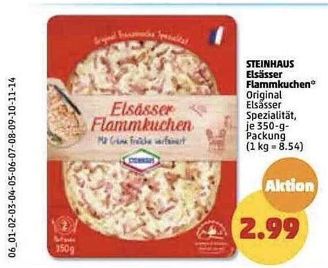 Steinhaus elsässer flammkuchen Angebot bei PENNY