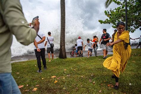 Cyclone Belal les images des intempéries sur lîle de La Réunion