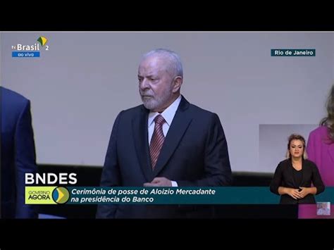 Presidente Lula Na Cerim Nia De Posse Do Presidente Do Bndes Aloizio