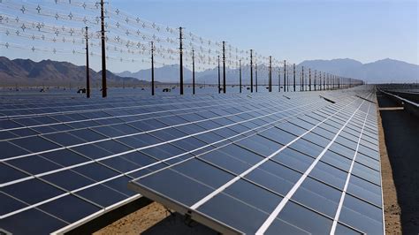 Worlds Largest Solar Plant Opens In California Desert