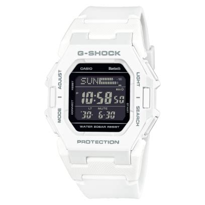 Gdb Small White Bluetooth Digital Watch Casio G Shock