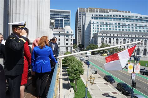 San Francisco Turut Kibarkan Bendera Merah Putih Rayakan Kemerdekaan