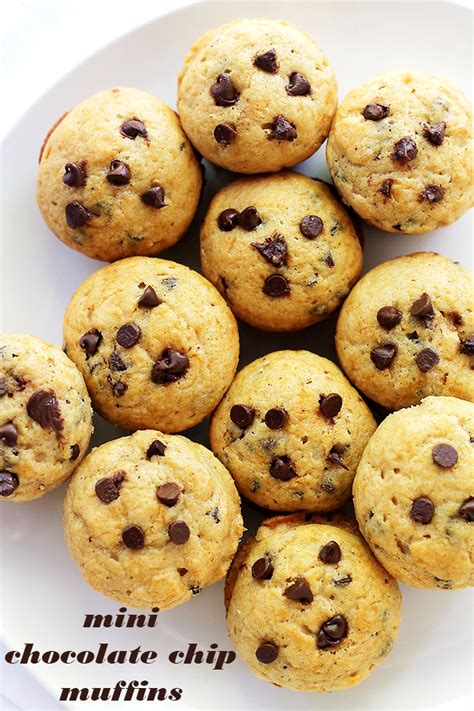 Mini Chocolate Chip Muffins Recipe | Diethood